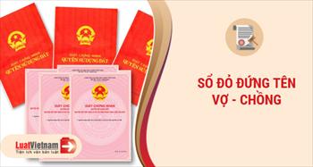 Vợ một mình đứng tên trên sổ đỏ, chồng có bị thiệt không?