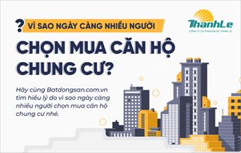 Vì sao ngày càng nhiều người chọn mua căn hộ chung cư?