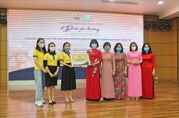 Hỗ trợ phụ nữ có hoàn cảnh khó khăn bị ảnh hưởng bởi dịch Covid-19