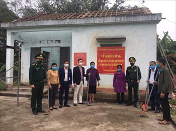 120 triệu đồng hỗ trợ sửa chữa nhà tình nghĩa cho hộ dân biên giới