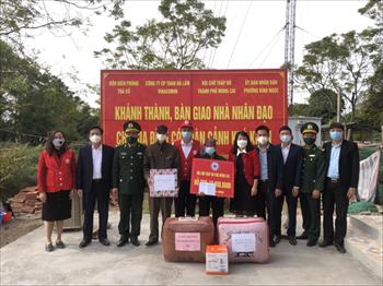 Khánh thành, bàn giao nhà nhân đạo cho gia đình có hoàn cảnh khó khăn