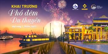 Tối 28/4 khai trương Phố đêm du thuyền 