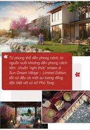 Sun Onsen Village - Limited Edition: Thăng hoa cùng nghệ thuật onsen và nghỉ dưỡng “chuẩn” Nhật