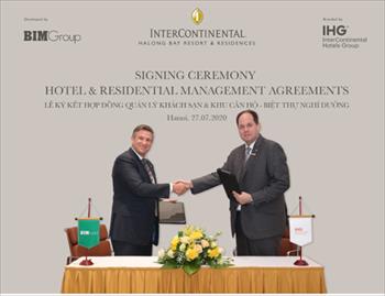 BIM Group bắt tay IHG phát triển dự án nghỉ dưỡng ven biển cao cấp ở Hạ Long