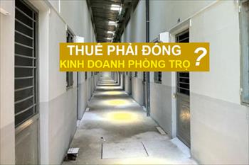 Các loại thuế cần đóng khi thuê phòng trọ theo quy định mới nhất