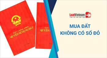 Thủ tục mua đất không Sổ đỏ được thực hiện thế nào?