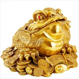 Ý nghĩa phong thủy cóc ngậm tiền