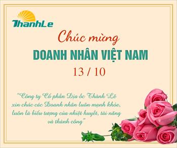 Chúc mừng ngày Doanh nhân Việt Nam 13/10